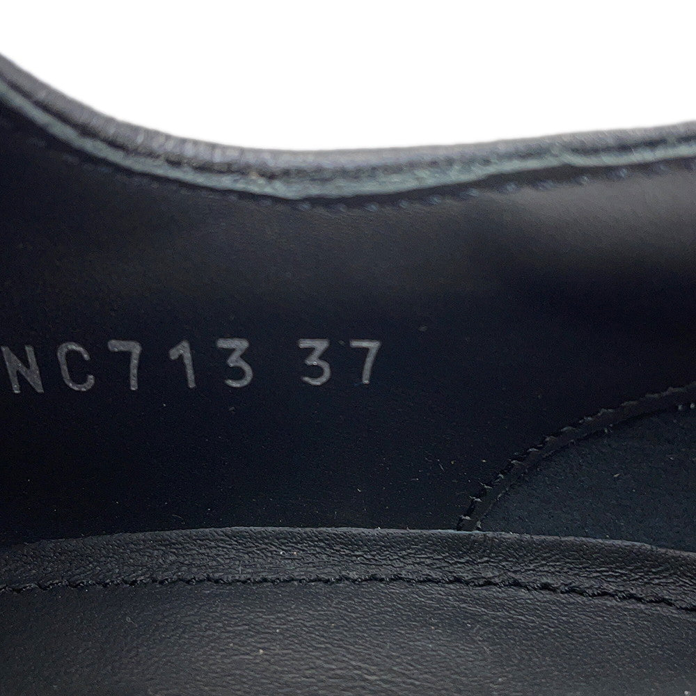 PRADA Dress shoes Black1E877M BrushedLeather Size 37