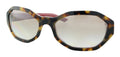 Prada Tortoise/Red Oval 0PR 20VS 5144O0 Sunglasses