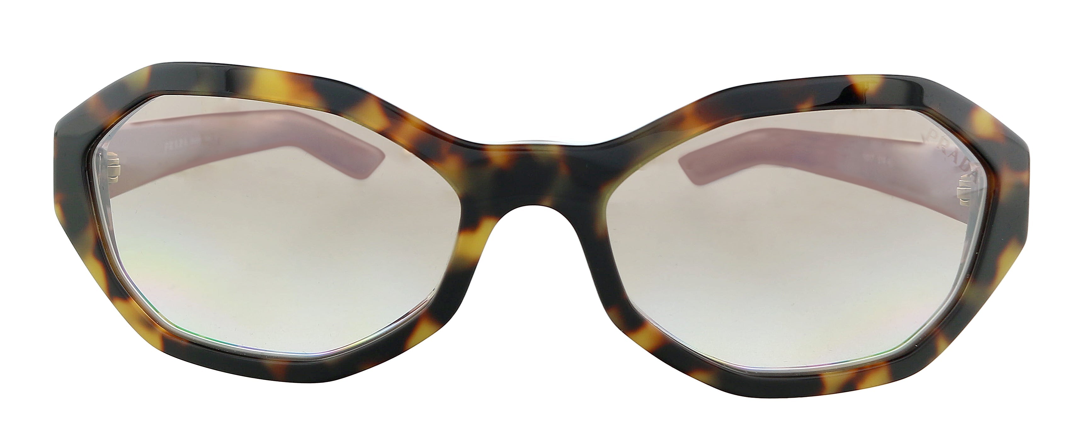 Prada Tortoise/Red Oval 0PR 20VS 5144O0 Sunglasses