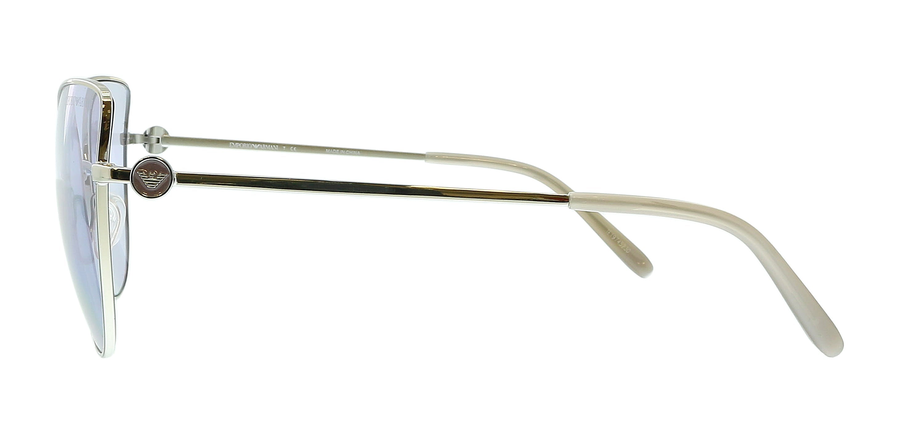Emporio Armani Silver Cateye 0EA2115 30151A Sunglasses