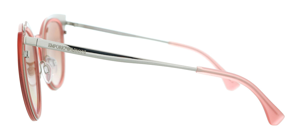 Emporio Armani Pink Silver Cateye 0EA2063 321613 Sunglasses