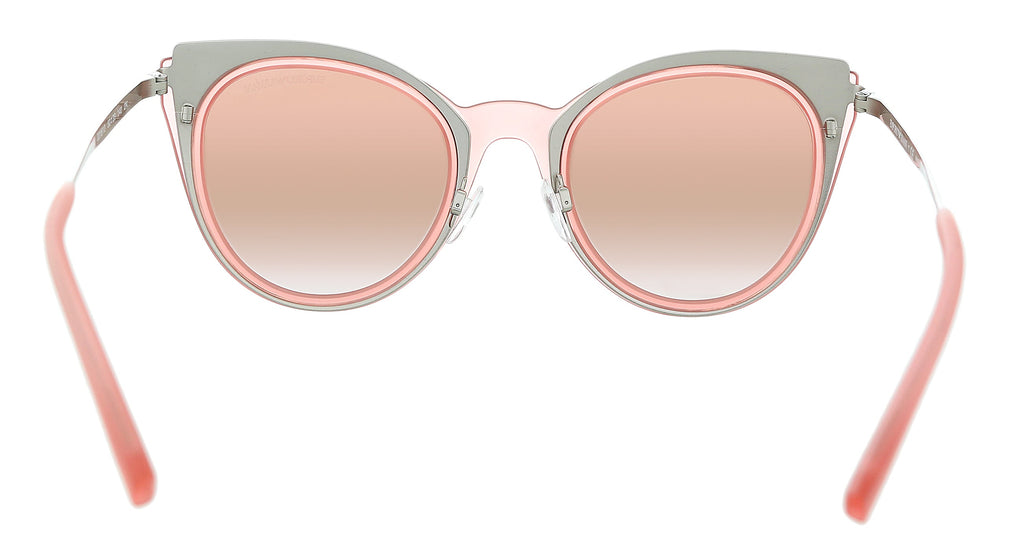 Emporio Armani Pink Silver Cateye 0EA2063 321613 Sunglasses