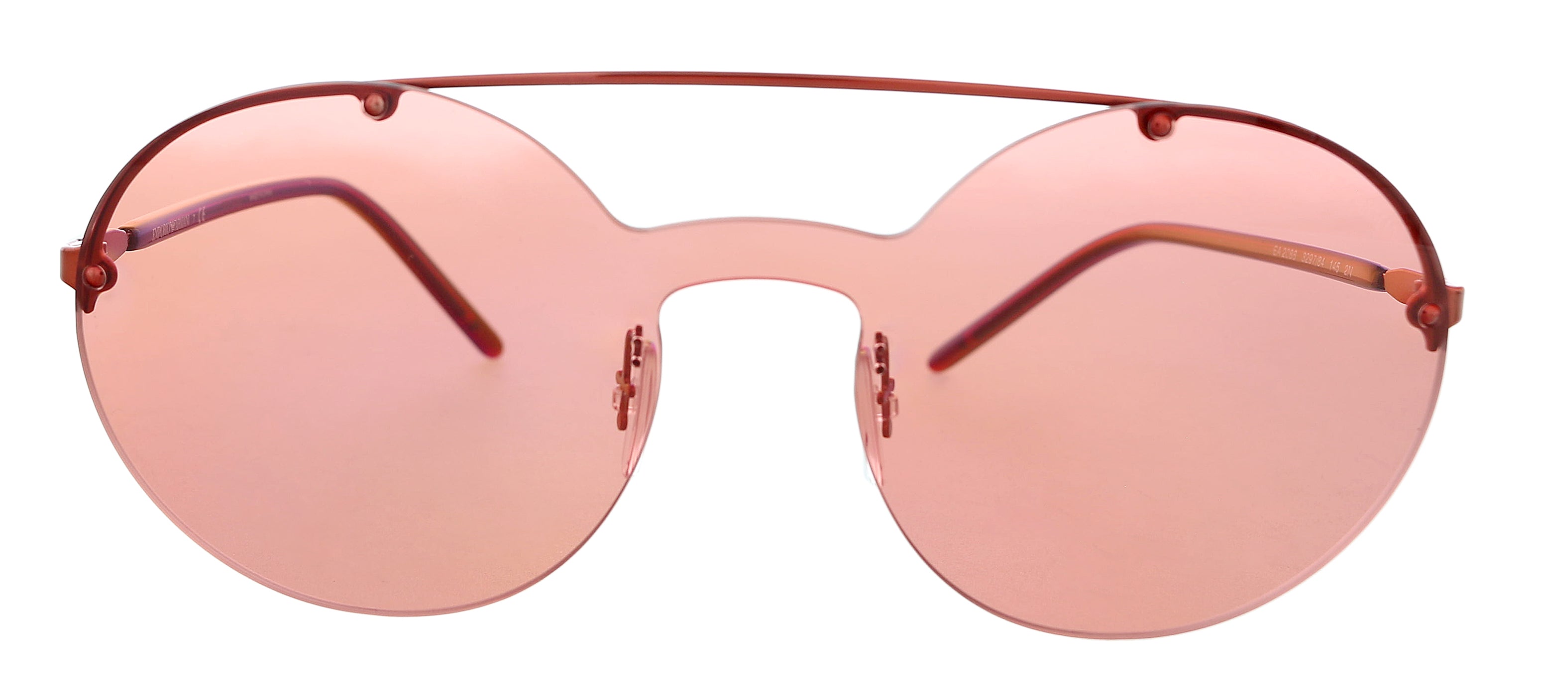 Emporio Armani Shiny Pink Square 0EA2088 329784 Sunglasses
