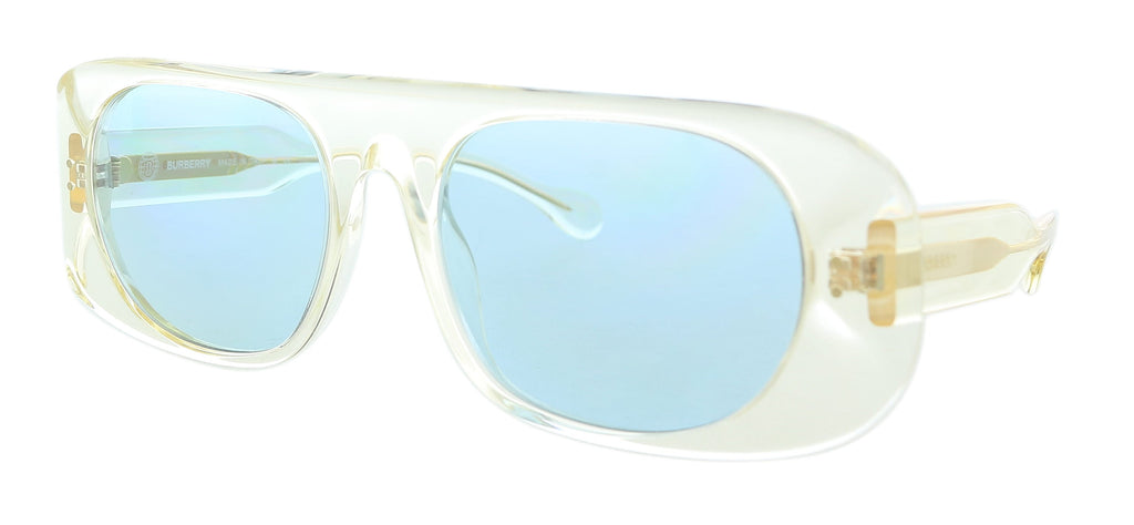 Burberry Transparent Yellow Rectangle 0BE4322 387980 Sunglasses
