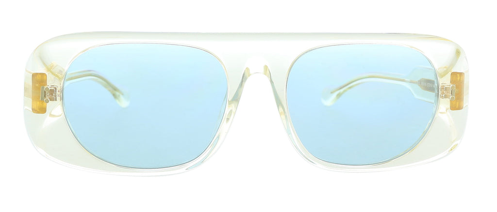 Burberry Transparent Yellow Rectangle 0BE4322 387980 Sunglasses
