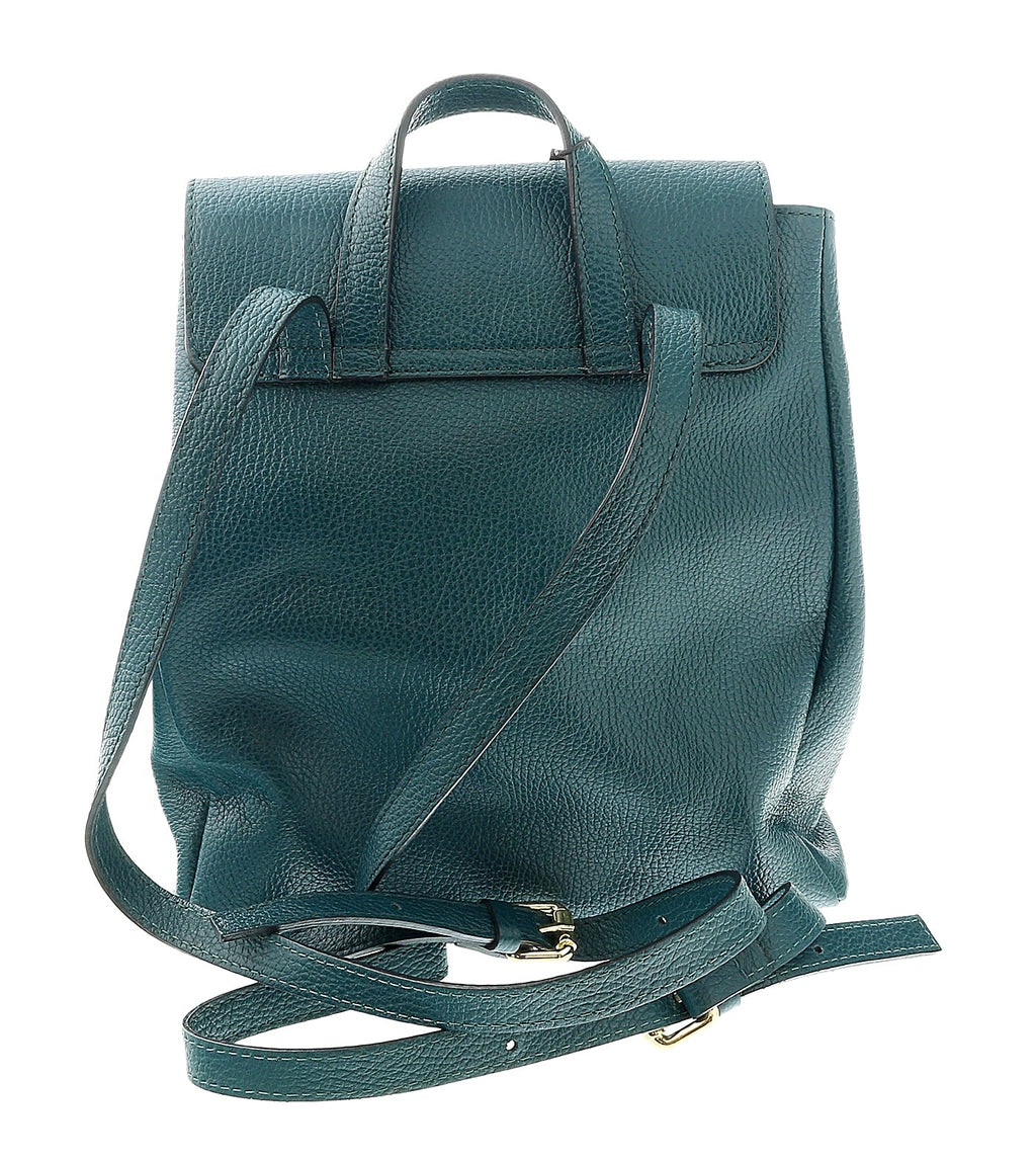 Pierre Cardin Octanium Leather Classic Medium Fashion Backpack