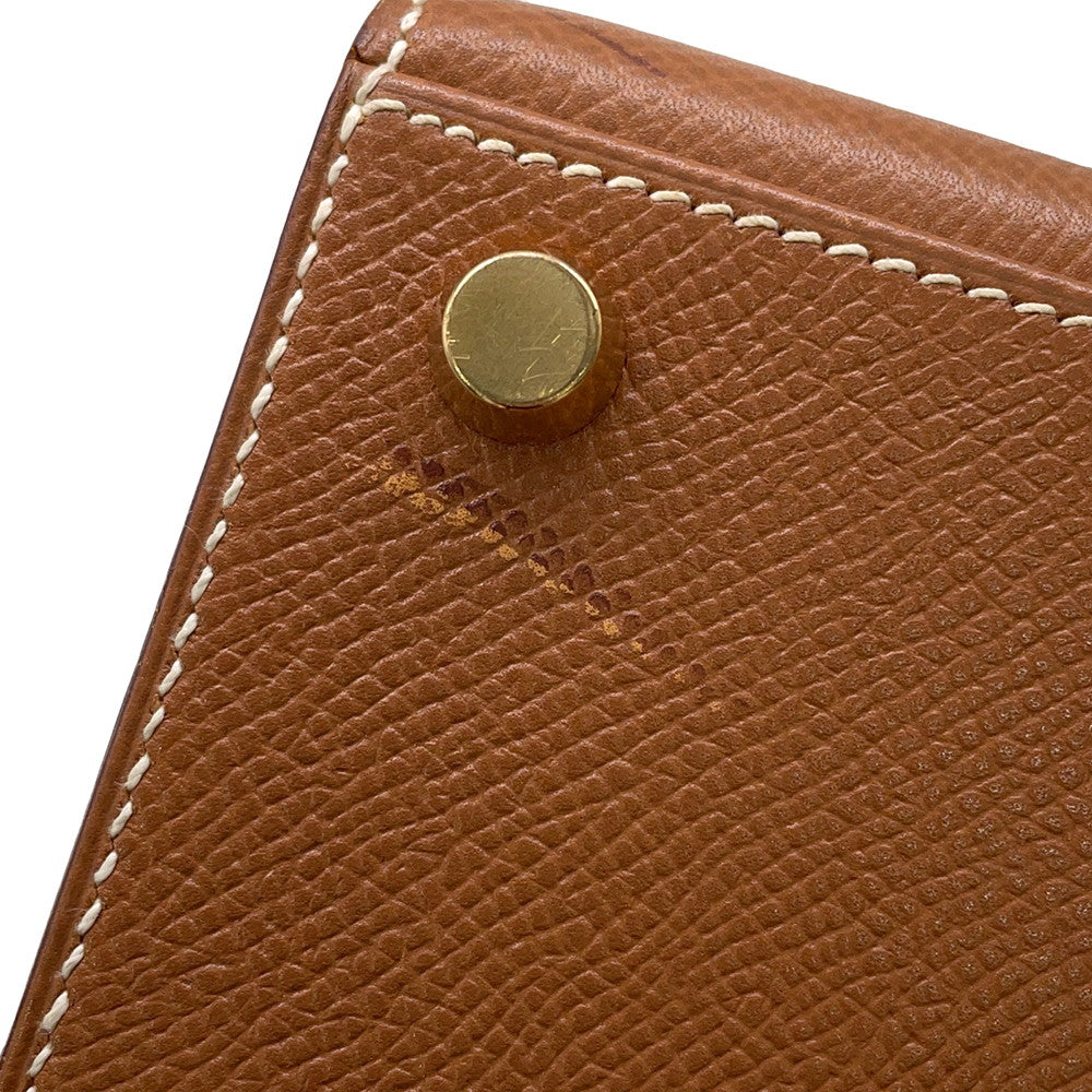 HERMES Mini Kelly Gold Courchevel Size 20