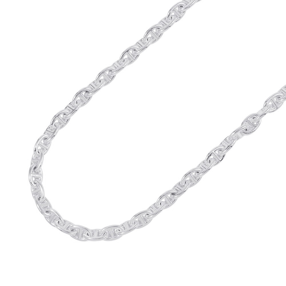 HERMES Chaine d'Ancre Necklace 43 frames Size PM SV925