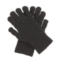 Bottega Veneta Gloves Intreccio Size M Brown708694 Wool Cashmere Nylon Polyurethane