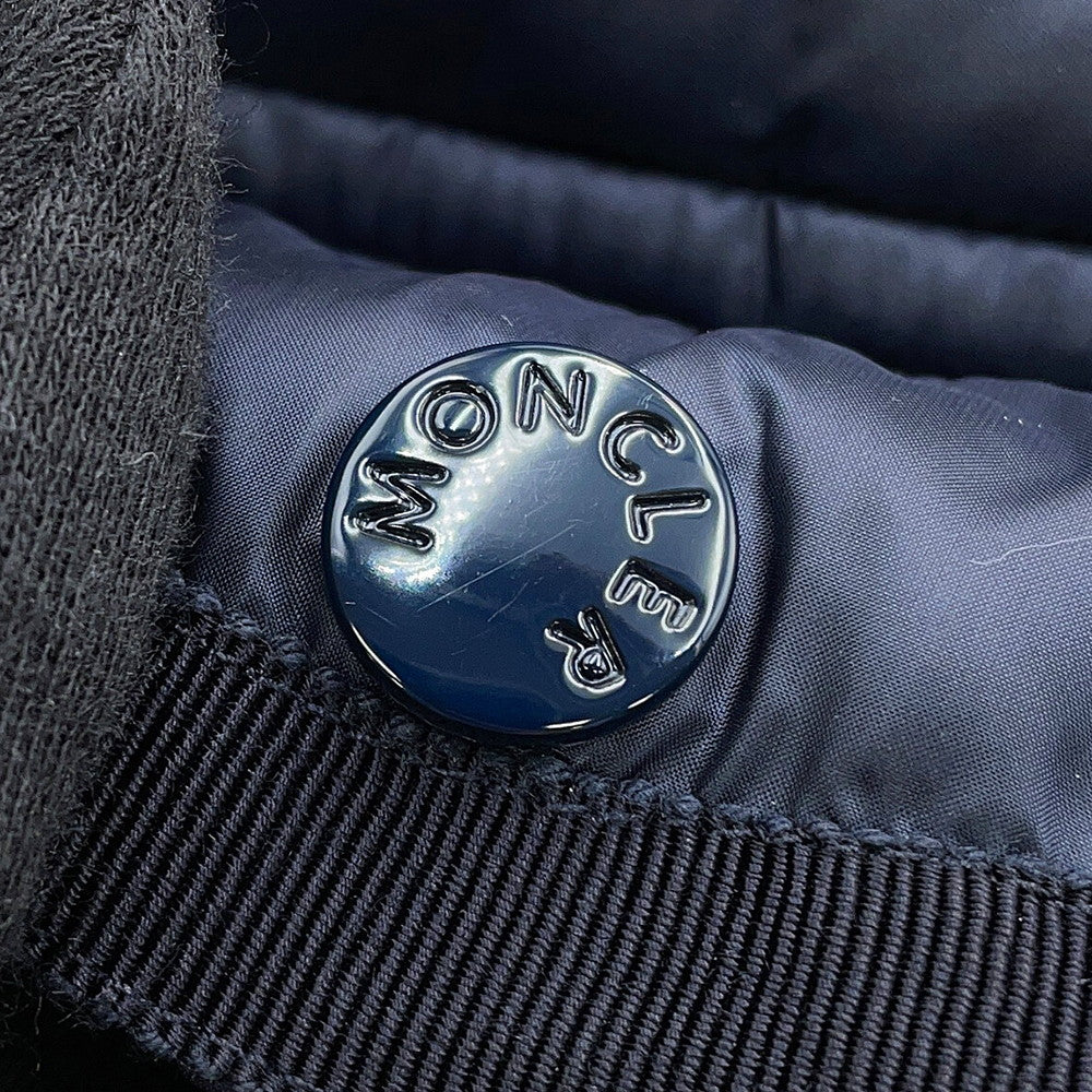 MONCLER HERMINE Hermine Down Coat Size 00 NavyE20934930005 Nylon100%