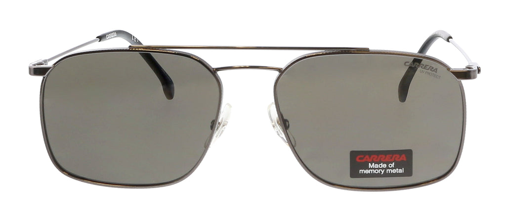 Carrera Ruthenium Black Rectangle CA186S Sunglasses
