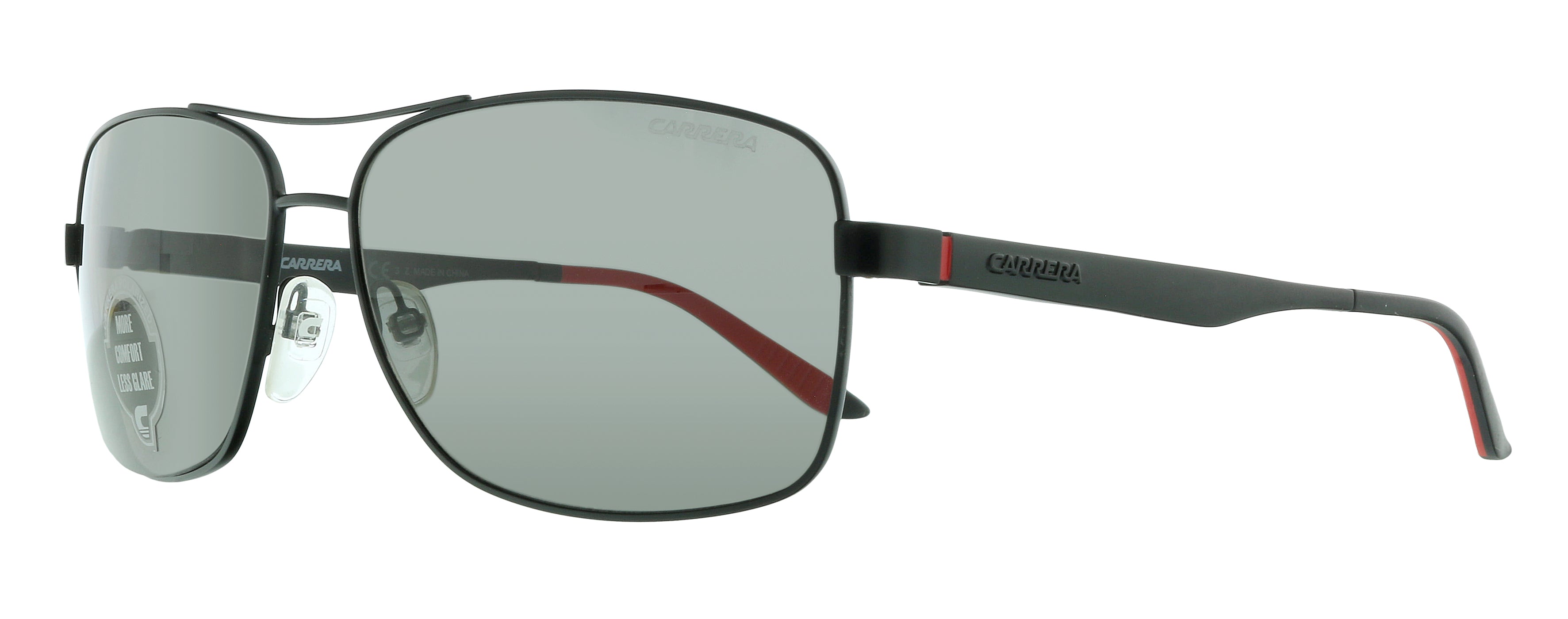 Carrera Matte Black Square CA8014S Sunglasses