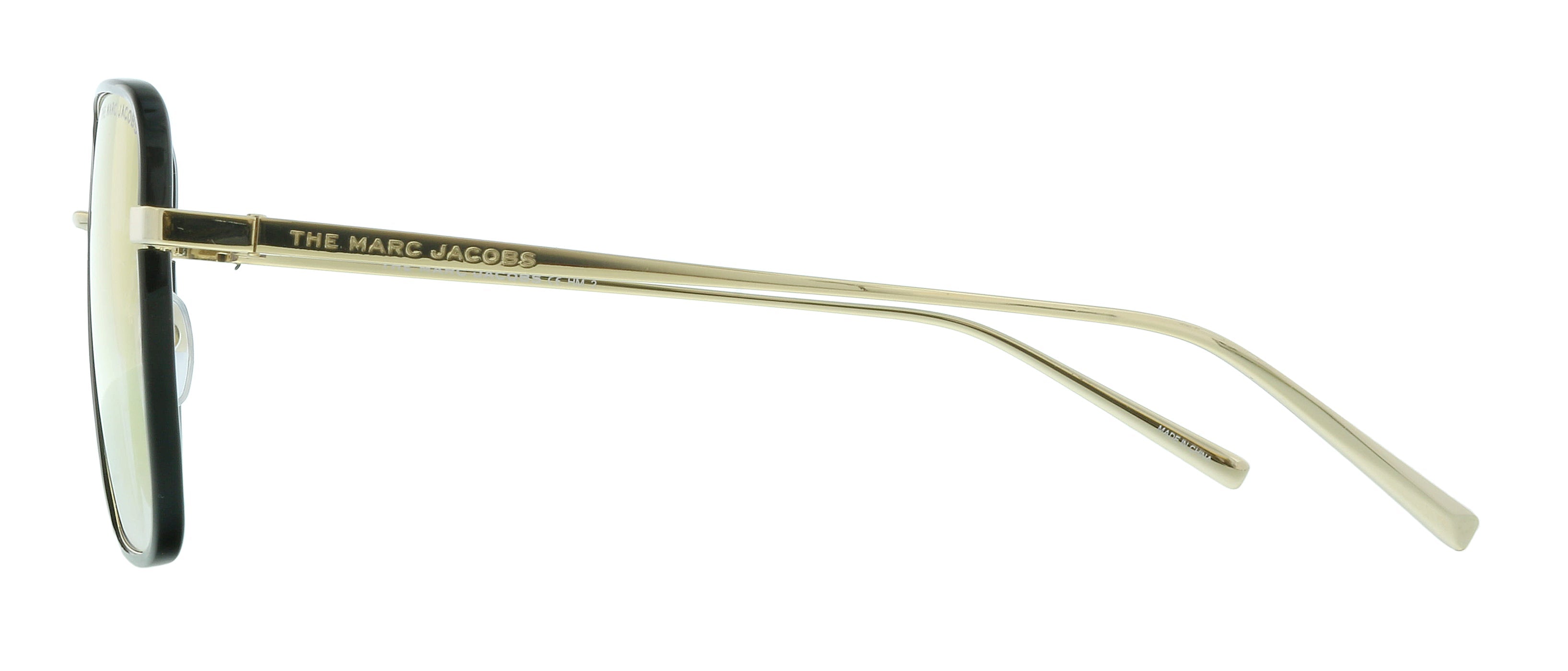 Marc Jacobs Black Gold Square MARC477S Sunglasses