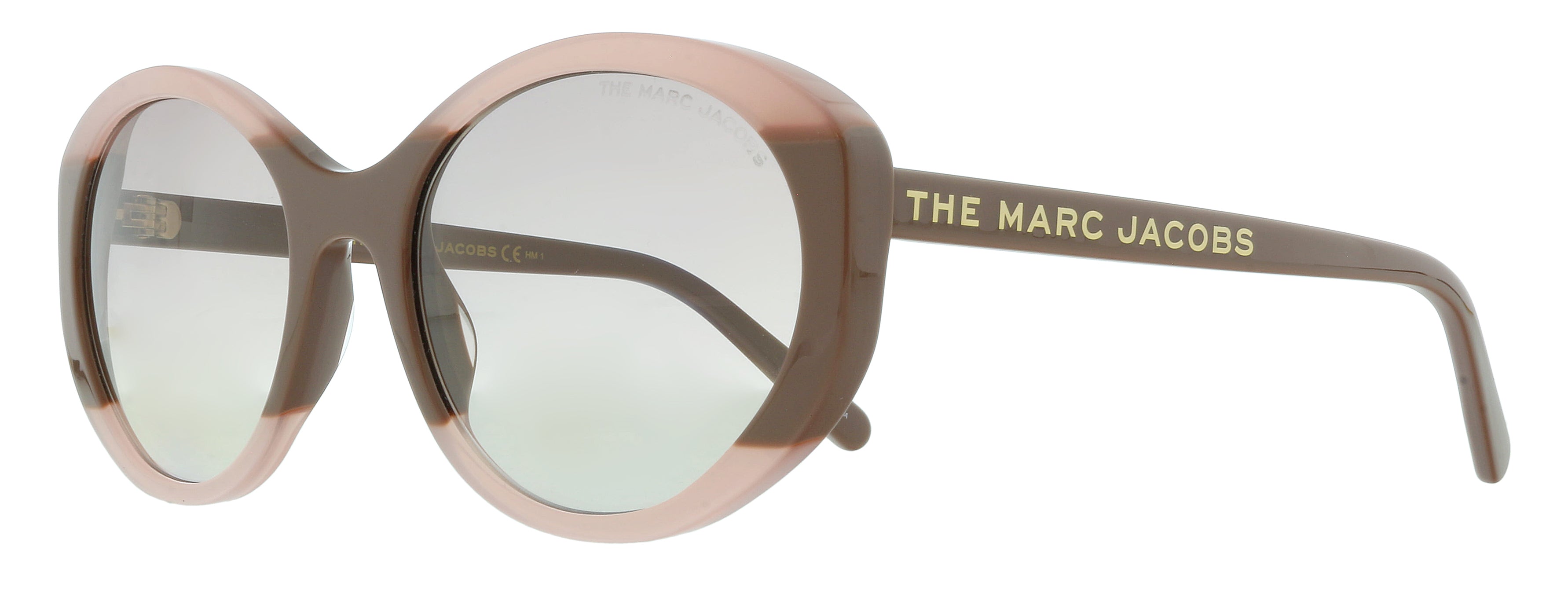 Marc Jacobs Brown Pink Oval MARC520S Sunglasses