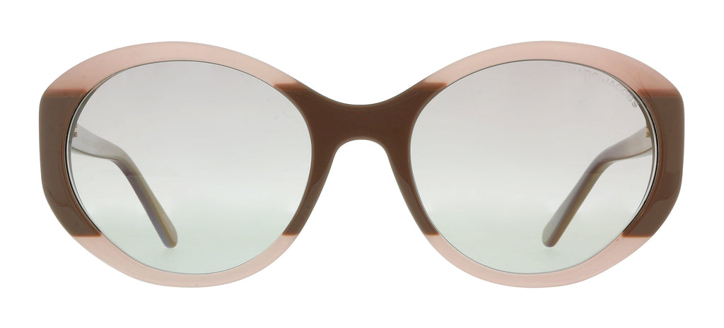 Marc Jacobs Brown Pink Oval MARC520S Sunglasses