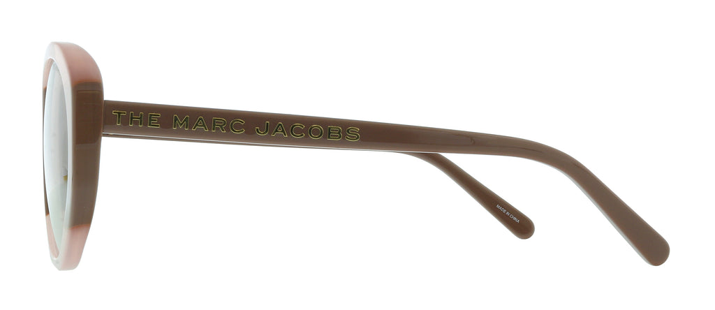 Marc Jacobs Brown Pink Oval MARC520S Sunglasses
