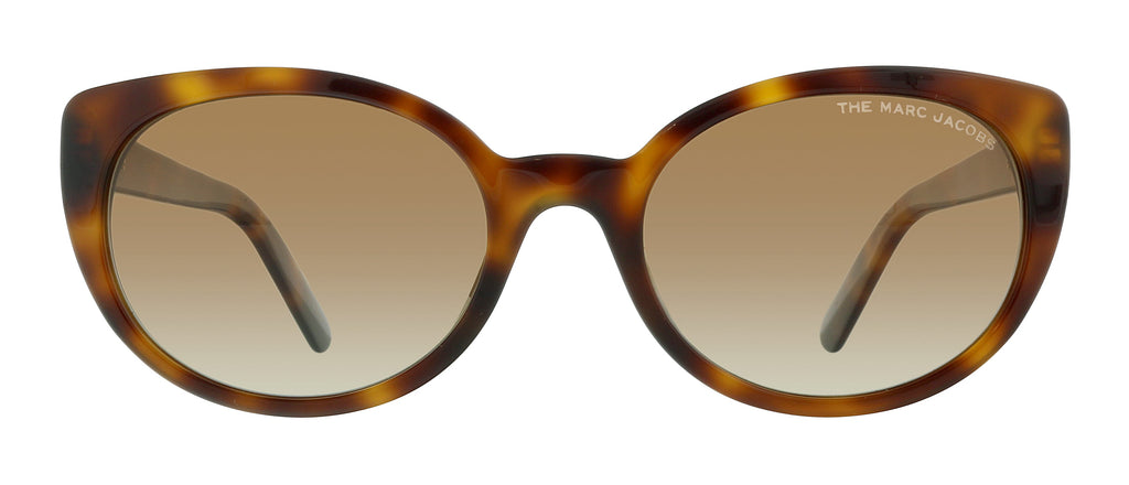 Marc Jacobs Havana Gold Cateye MARC525S Sunglasses