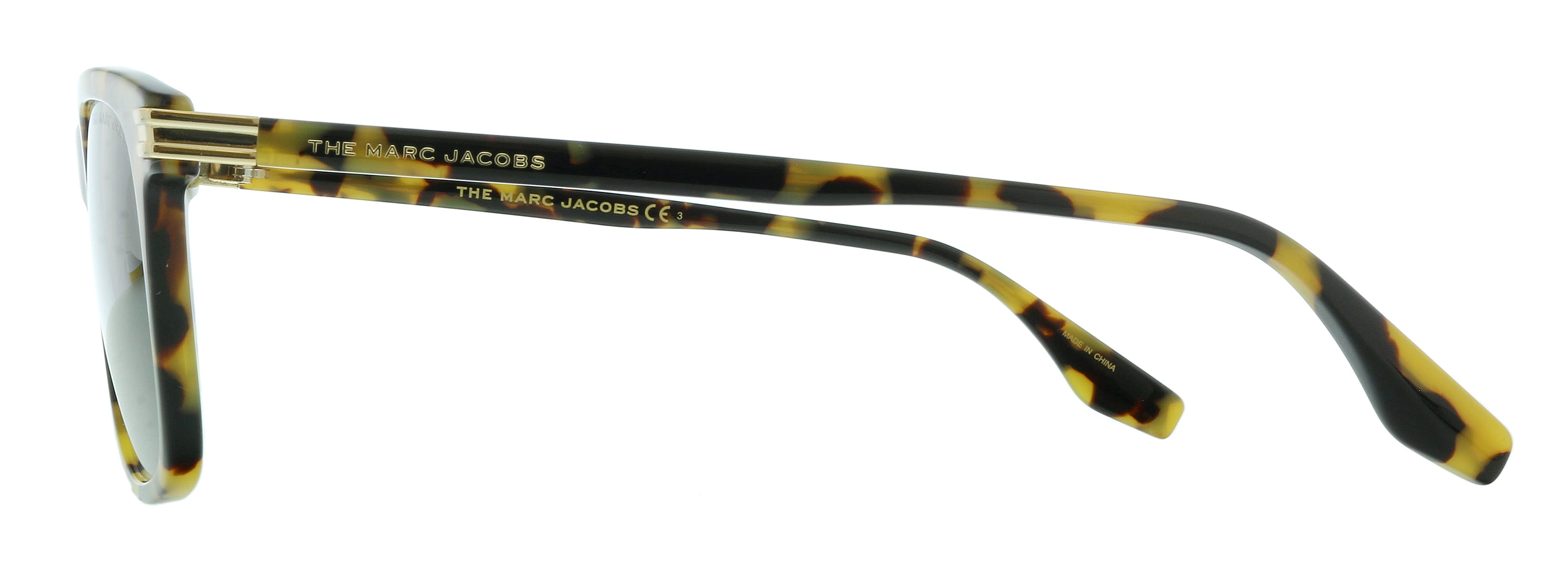 Marc Jacobs Havana Yellow Square MARC530S Sunglasses