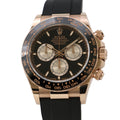 ROLEX Cosmograph Daytona W40mm K18PG Oyster flex Bright Black/Sandust Dial126515LN