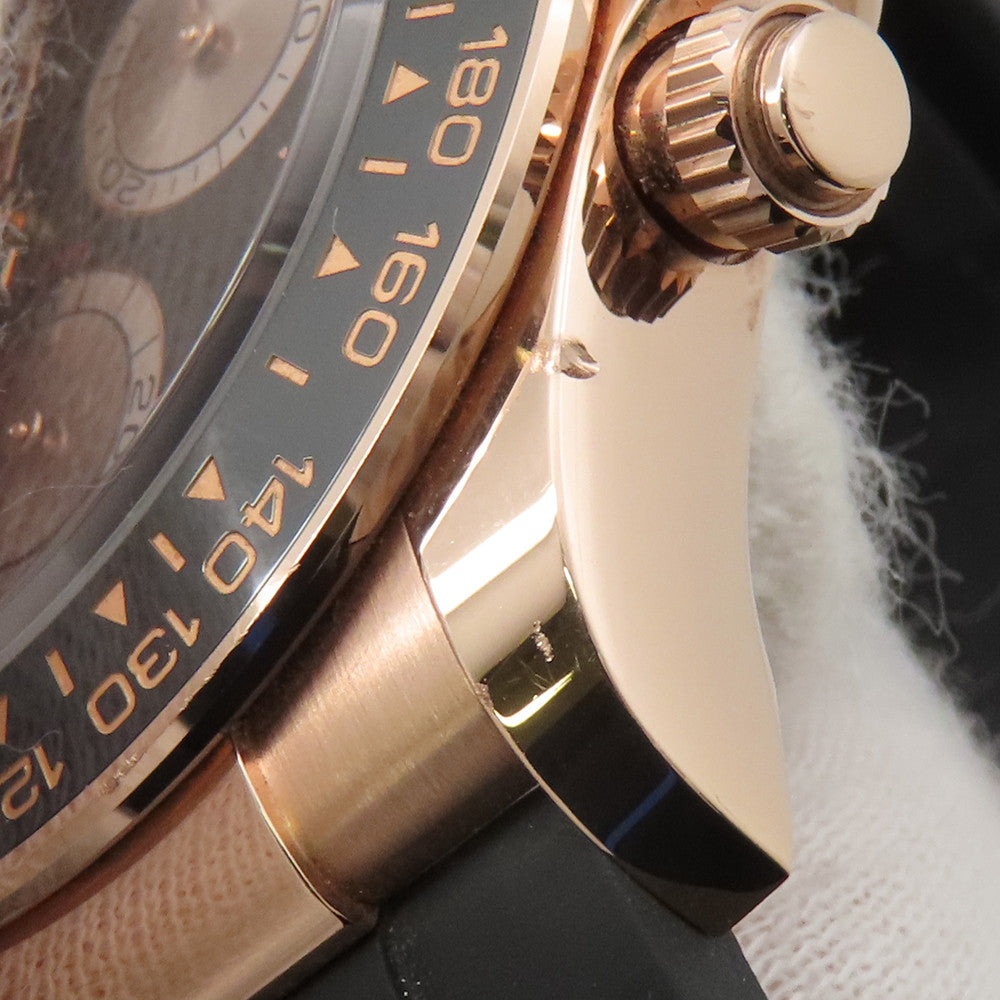 ROLEX Cosmograph Daytona W40mm K18PG Oyster flex Bright Black/Sandust Dial126515LN