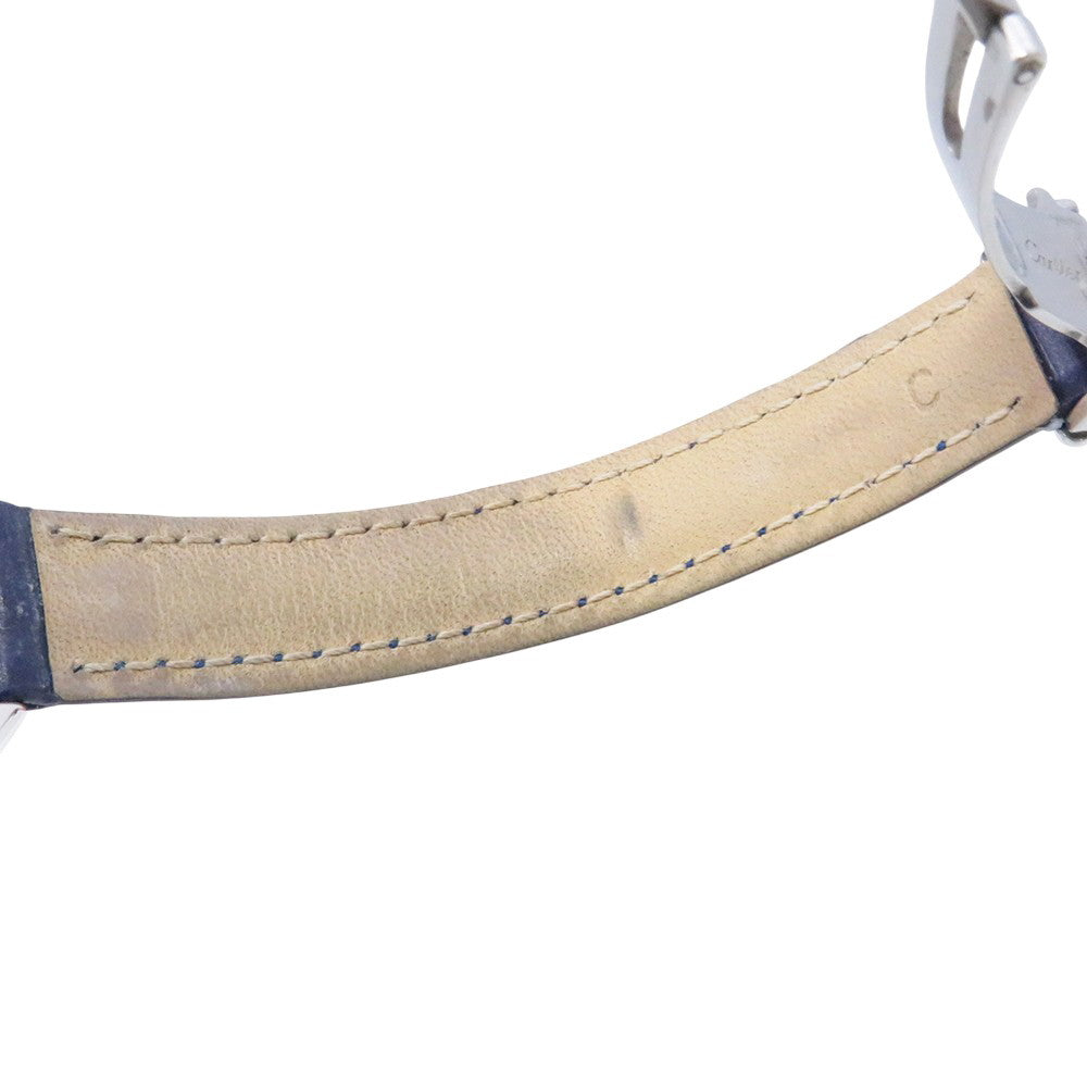 CARTIER Mast Trinity W27mm SV925 Leather Silver DialW1014945