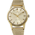 OMEGA Seamaster W35mm Stainless Steel Gold Plated Silver Dial14390