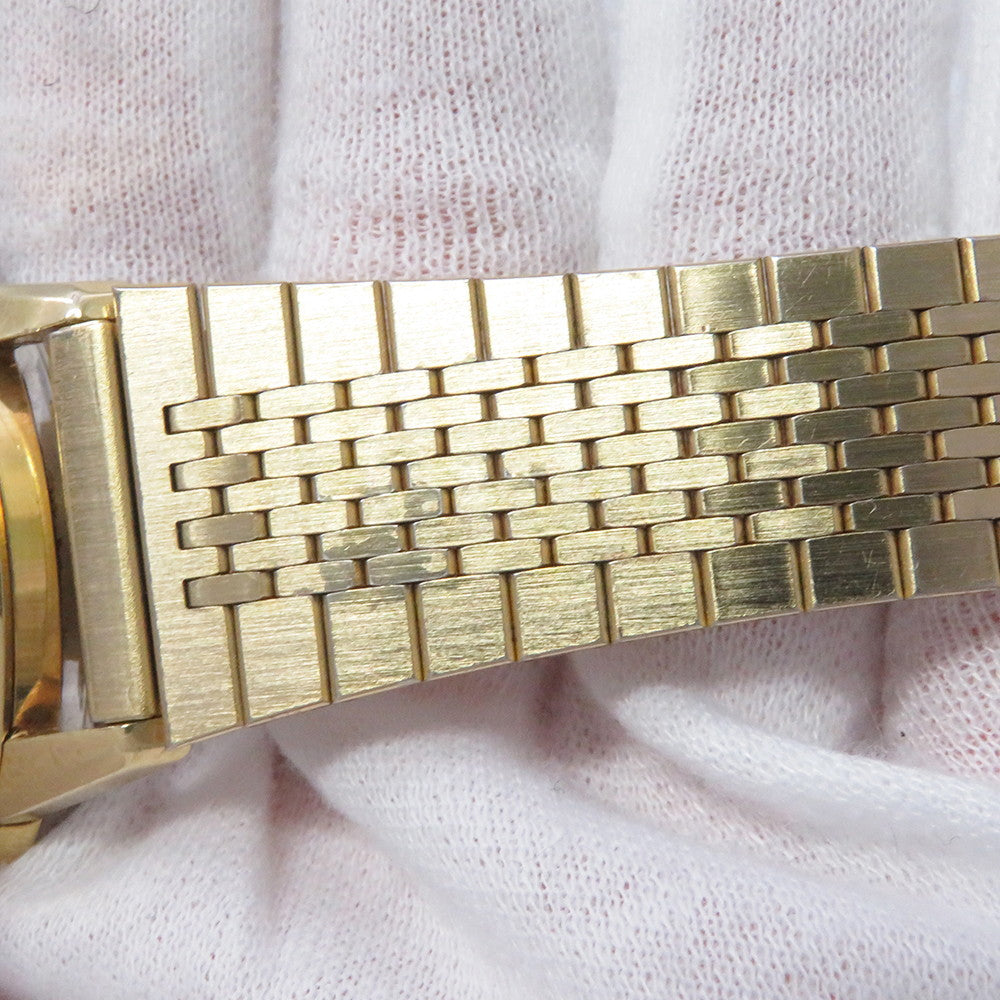 OMEGA Seamaster W35mm Stainless Steel Gold Plated Silver Dial14390