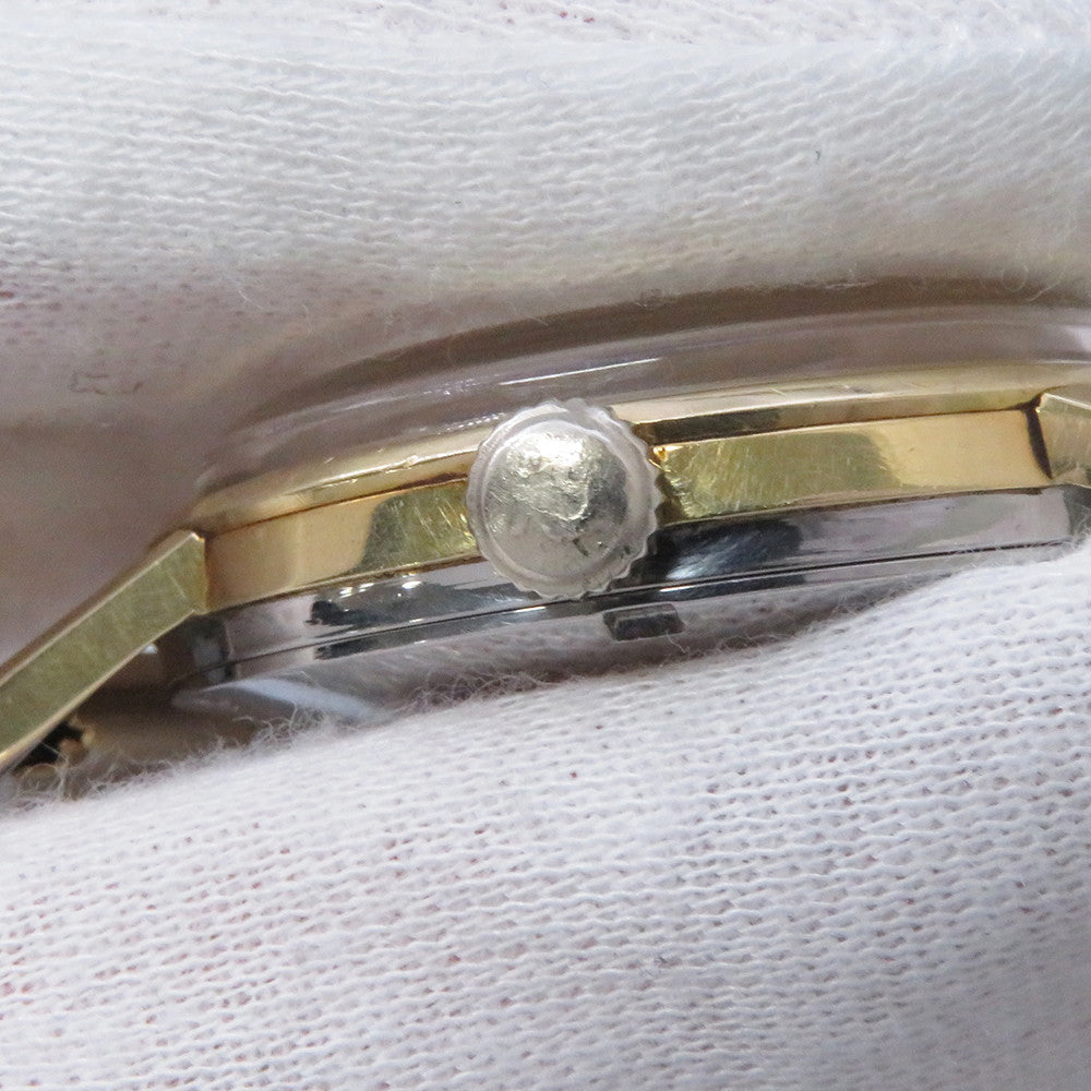OMEGA Seamaster W35mm Stainless Steel Gold Plated Silver Dial14390