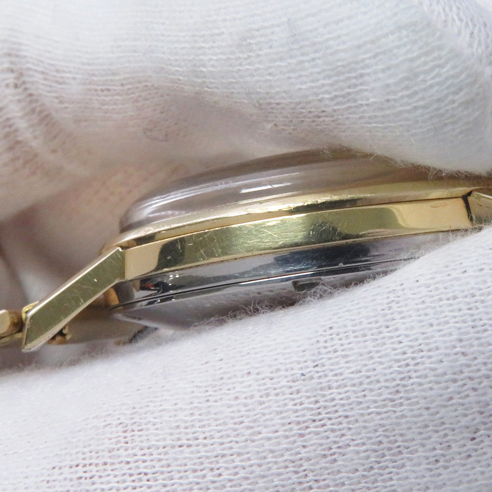 OMEGA Seamaster W35mm Stainless Steel Gold Plated Silver Dial14390