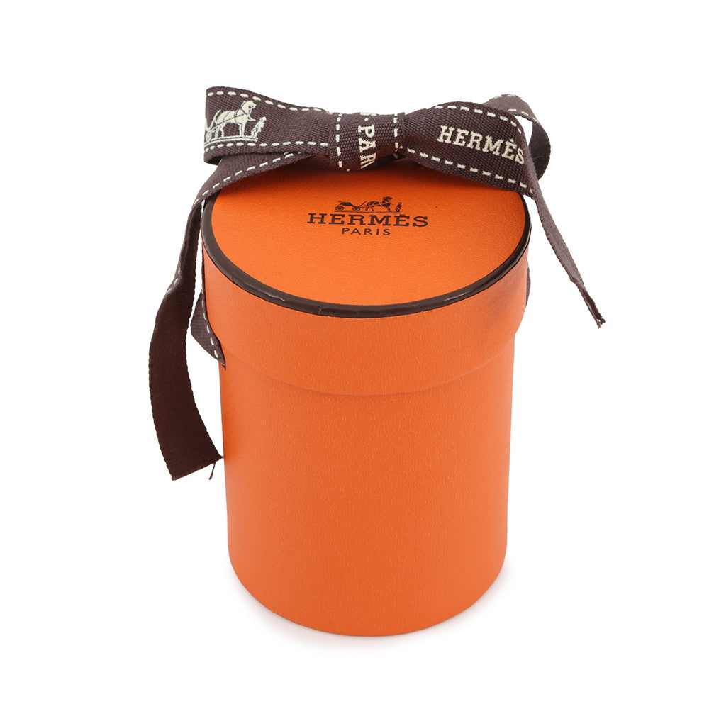 HERMES Twilly EX-LIBRIS Grease/Orange/Rose Bonbon Silk100%