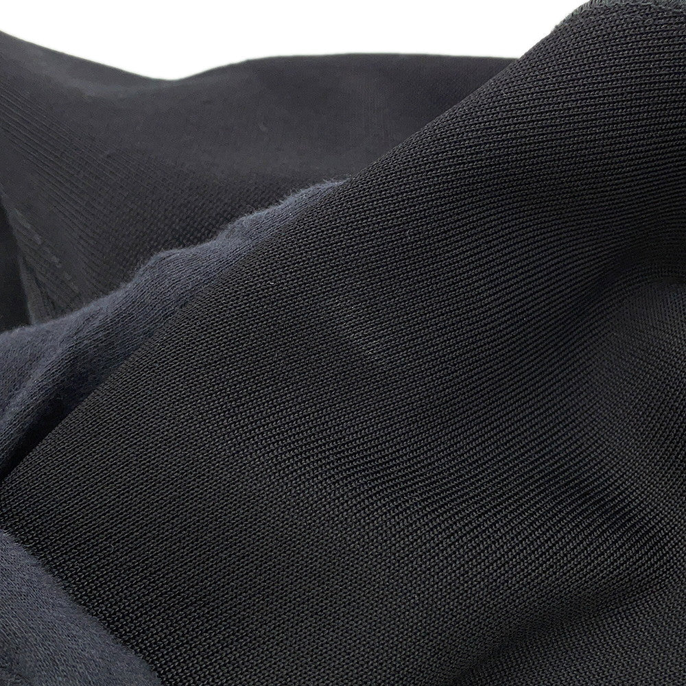 HERMES Knit Size 36 Black4H2669DT Rayon60% Wool 25% Nylon13% Polypropylene1% Polyurethane1%