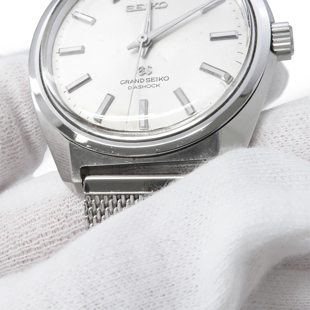 SEIKO Grand Seiko 44GS Dia Shock W38mm Stainless Steel Silver Dial4420-9000