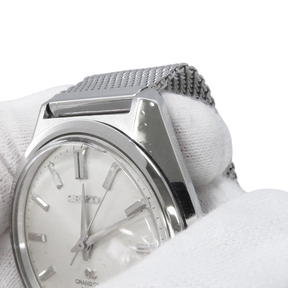 SEIKO Grand Seiko 44GS Dia Shock W38mm Stainless Steel Silver Dial4420-9000
