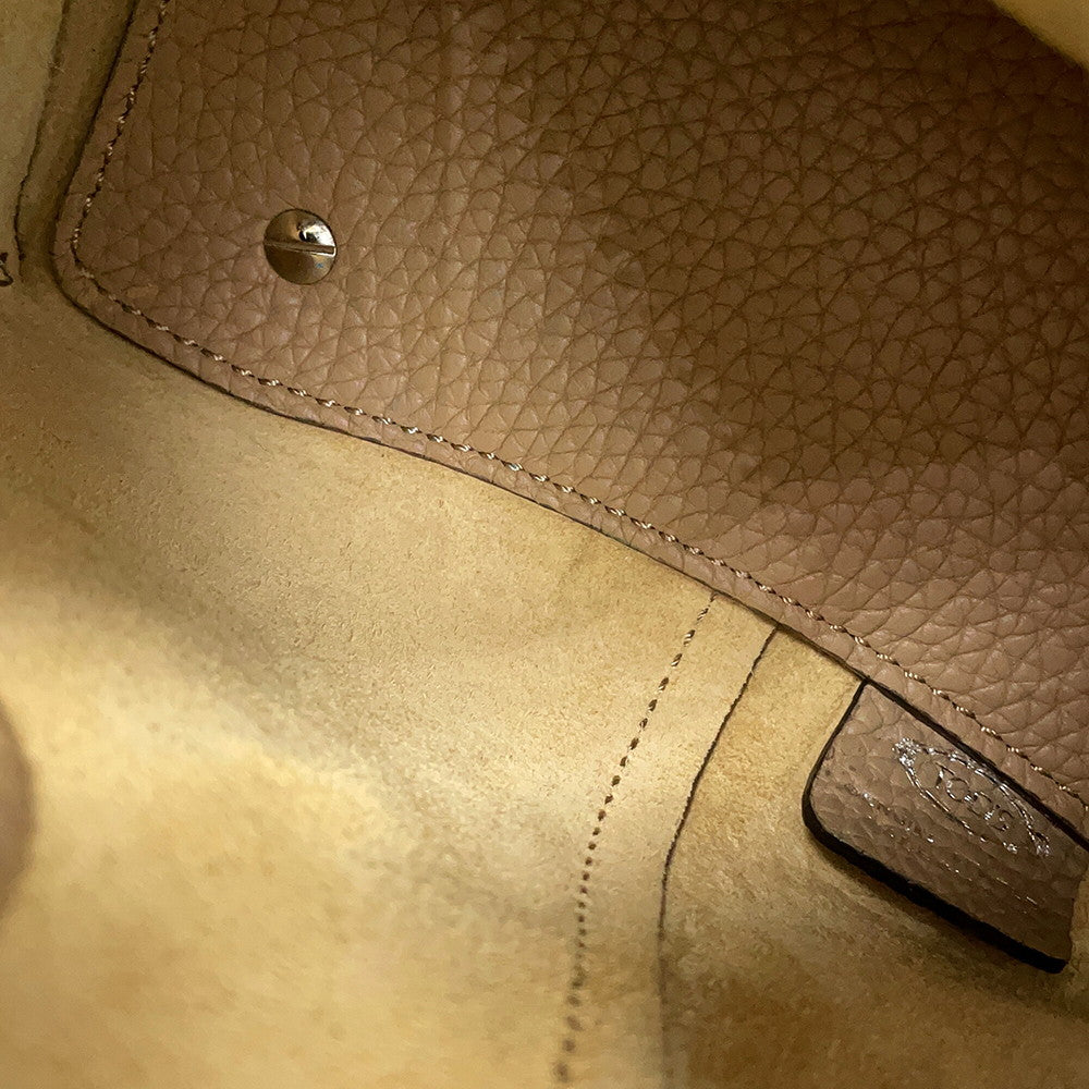 TOD’S Di 2way Shoulder Bag BeigeXBWDBSA0100WSS Leather Size Mini