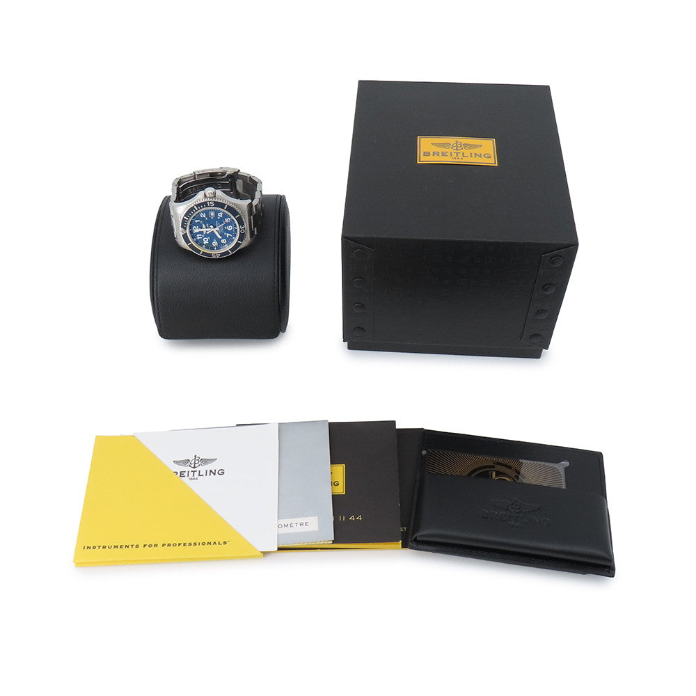 BREITLING Superocean II W44mm Stainless Steel Blue DialA17392D8/C910