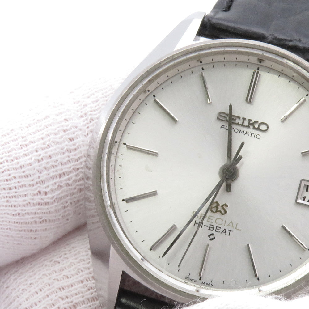 SEIKO Grand SEIKO W36mm Stainless Steel Leather Silver Dial6155-8000