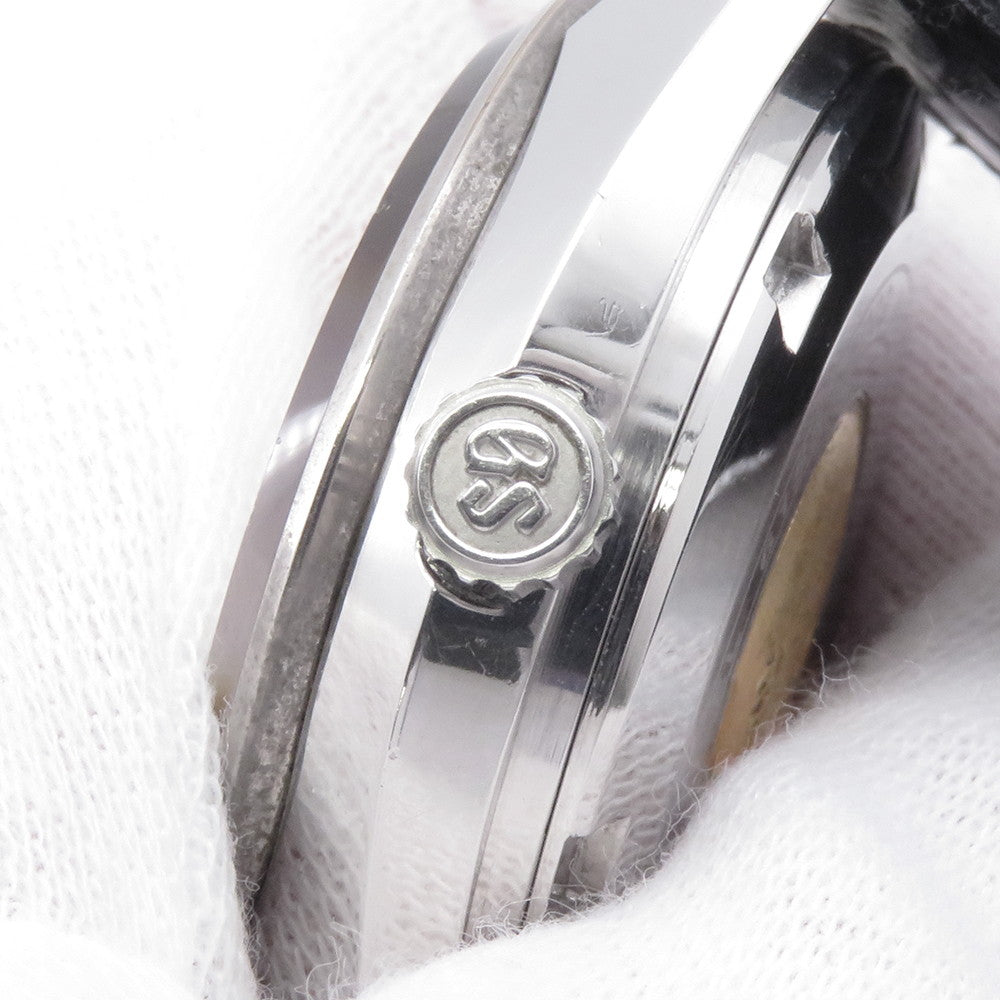 SEIKO Grand SEIKO W36mm Stainless Steel Leather Silver Dial6155-8000