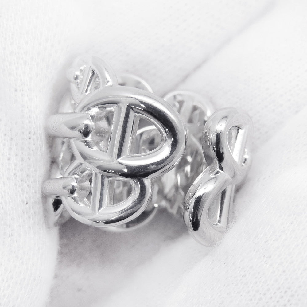 HERMES Chaine d'Ancre Anchene Ring Size GM/48/#8 SV925