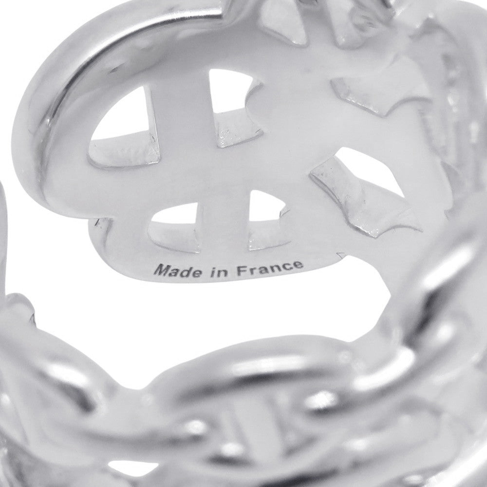 HERMES Chaine d'Ancre Anchene Ring Size GM/48/#8 SV925