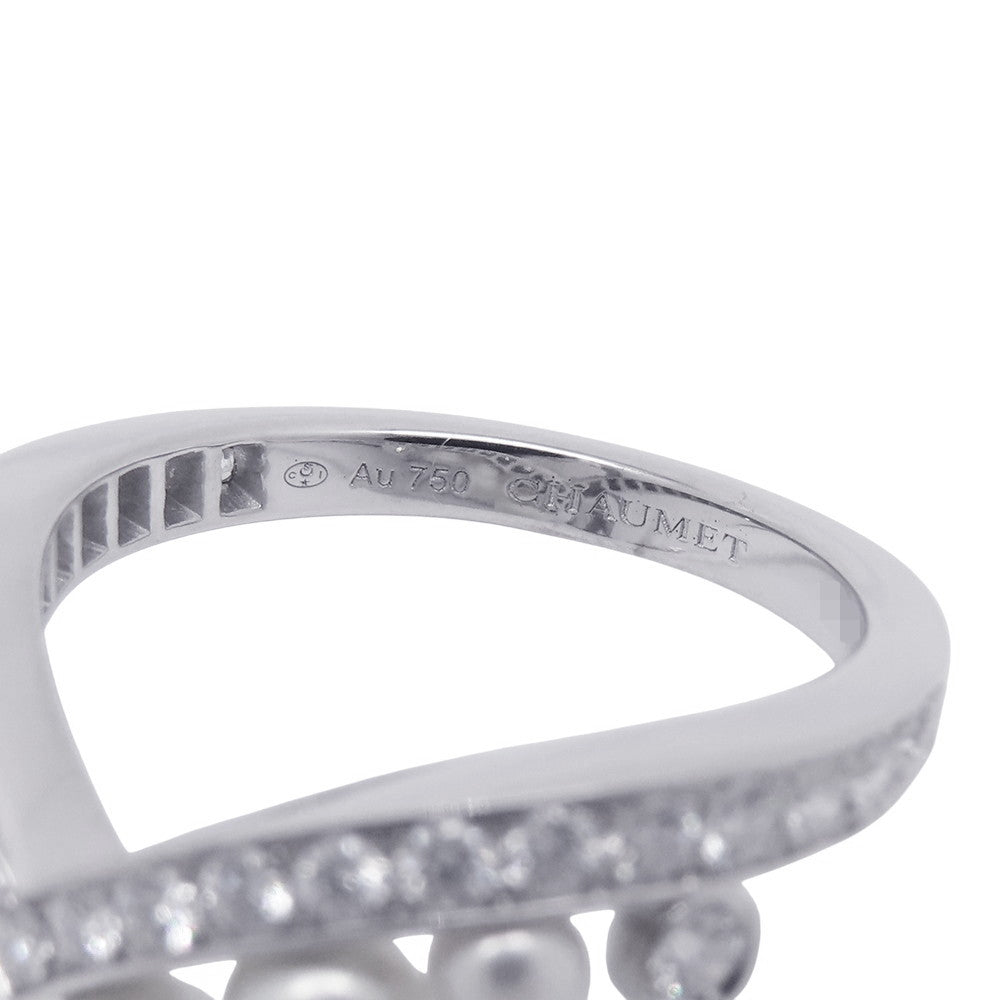 Chaumet Josephine Aigrette Ring Size 50/#10083290 18K White Gold