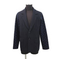 LOUIS VUITTON Monogram Jacket Size S Navy1ABJ5Y Wool100%