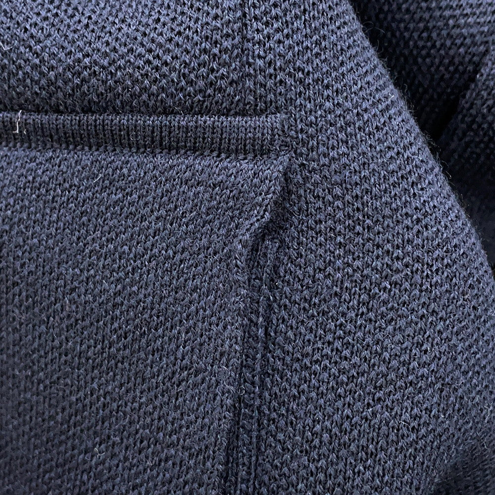LOUIS VUITTON Monogram Jacket Size S Navy1ABJ5Y Wool100%