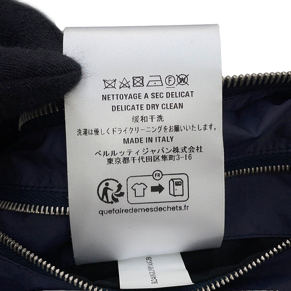 Berluti Scritto Best Warm-Up Jacket Size 46 Washed IndigoR24OGL19 Nylon100%