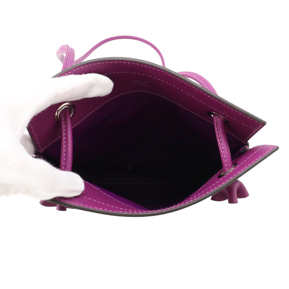 HERMES Sac・Aline Anemone Swift Leather Size Mini