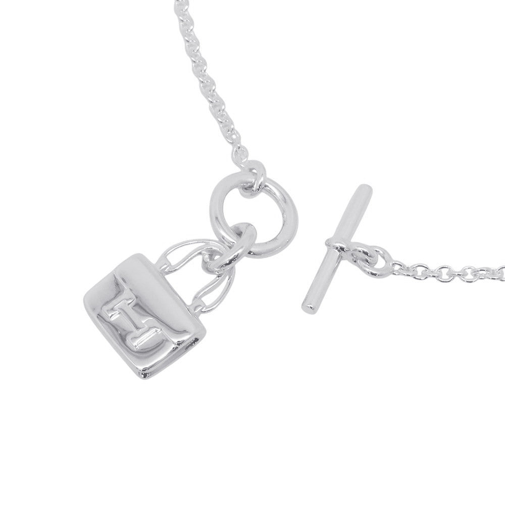 HERMES Amulette Constance Necklace SV925