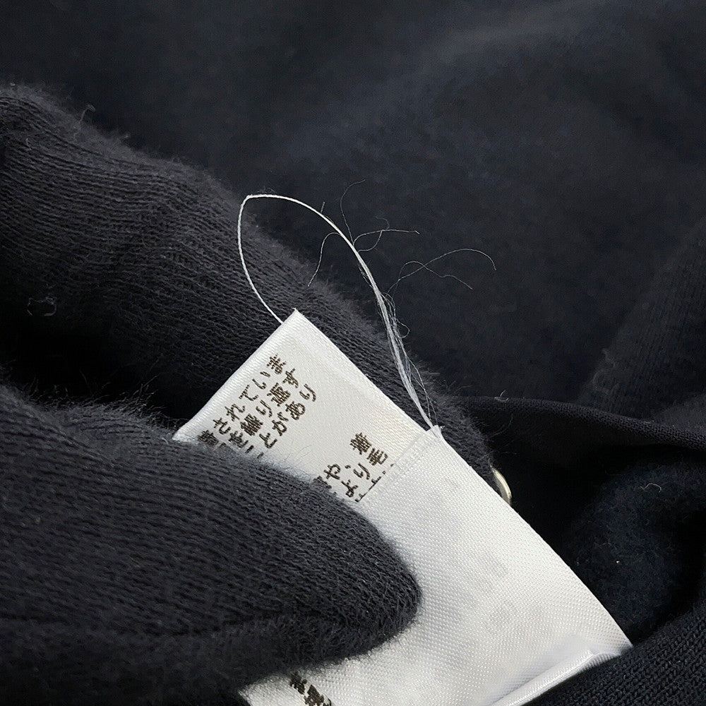 HERMES Women's Knitted Fabric Shirt (HERMES Fit) Size S BlackH800735E Cotton100%