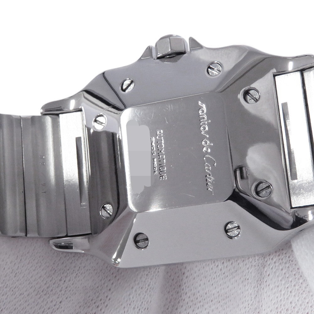 CARTIER Cartier Santos Galbe LM H40.8mm×W29.0mm Stainless Steel K18YG White Dial81036288/2961