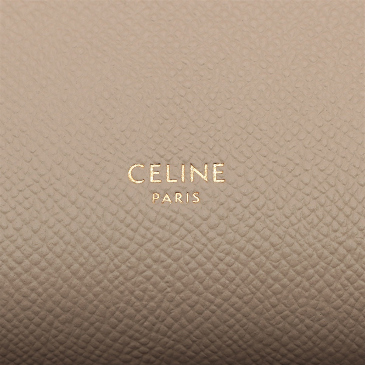 Celine Beige Grained Calf Leather Nano Belt Bag [Clearance Sale]