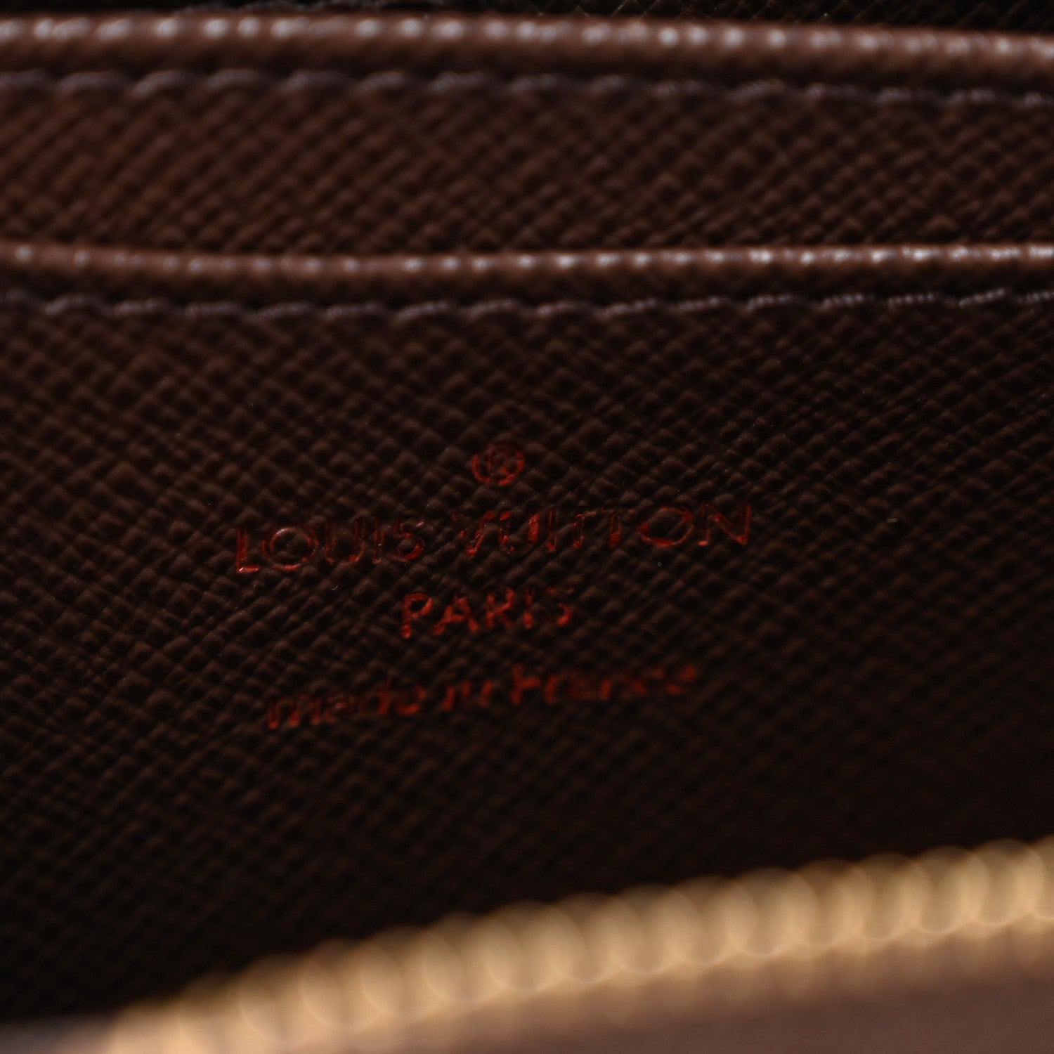 Damier Ebene Zippy Coin Purse
