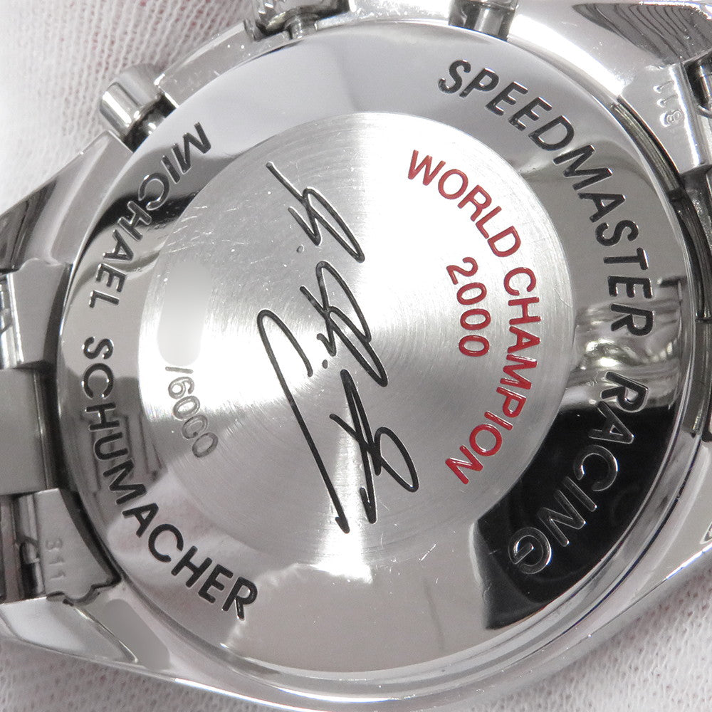 OMEGA Speedmaster Racing Michael Schumacher Limited Edition 6000 units W39mm Stainless Steel Black Dial3518.50